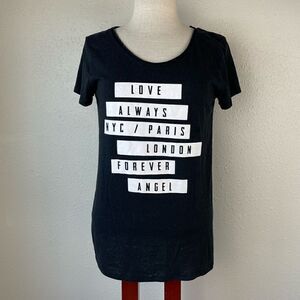 Victorias Secret Love Always T-Shirt Top Size XS EUC